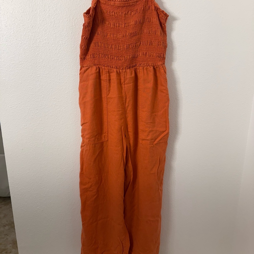 Universal Thread Terracotta Sleeveless Jumpsuit